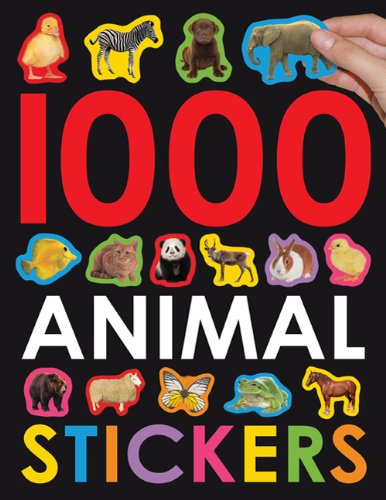 1000 Animal Stickers  N/A 9780312509415 Front Cover