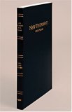 Large Print New Testament with Psalms King James Version Large Type  9780834003415 Front Cover