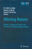Altering Nature   2009 9781402094415 Front Cover