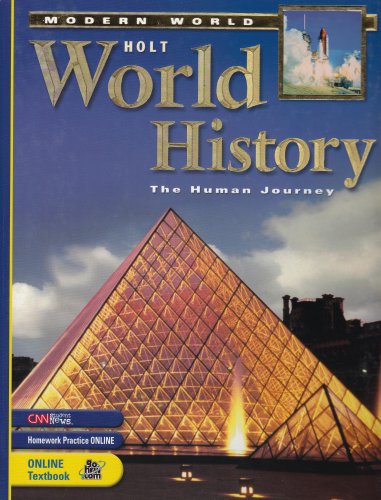 World History Human Journey: Modern World 5th 9780030381416 Front Cover