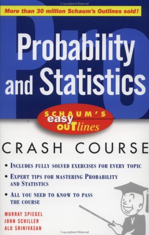 Schaum's Easy Outline of Probability and Statistics   2002 9780071383417 Front Cover