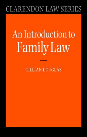Introduction to Family Law   2001 9780198765417 Front Cover