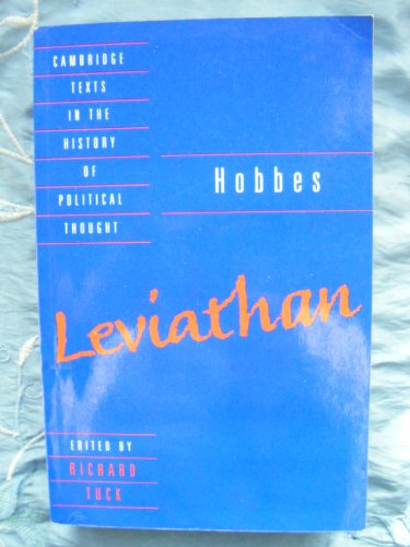 Leviathan   1991 9780521396417 Front Cover