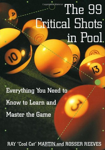 99 Critical Shots in Pool Everything You Need to Know to Learn and Master the Game  1993 9780812922417 Front Cover