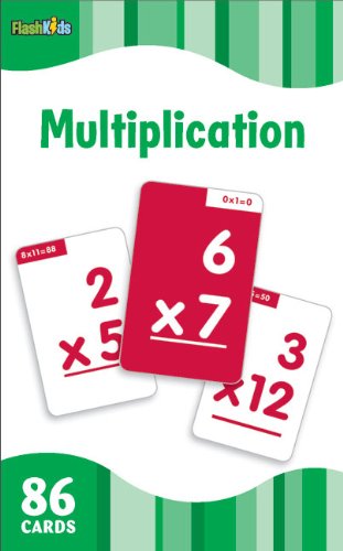 Multiplication (Flash Kids Flash Cards)  N/A 9781411434417 Front Cover