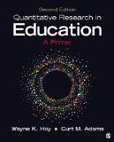 Quantitative Research in Education A Primer 2nd 2016 9781483376417 Front Cover