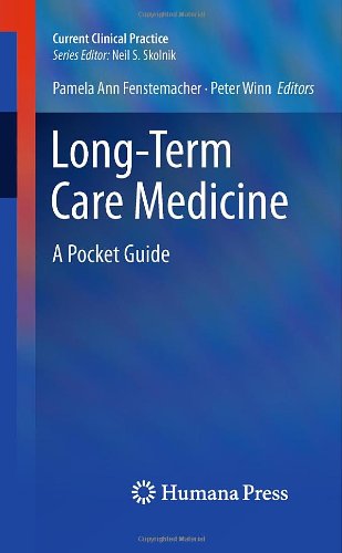Long-Term Care Medicine A Pocket Guide  2011 9781607611417 Front Cover