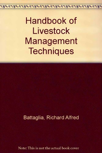 Handbook of Livestock and Management Techniques N/A 9780023064418 Front Cover