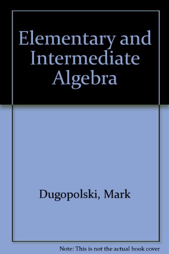 Elementary and Intermediate Algebra:  2011 9780077441418 Front Cover