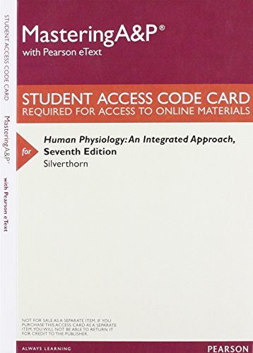 HUMAN PHYSIOLOGY-MASTERING A+P ACCESS   N/A 9780133983418 Front Cover