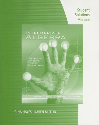 Intermediate Algebra Concepts Through Applications  2012 9780534496418 Front Cover
