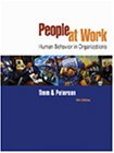 People at Work Human Behavior in Organizations 5th 2000 9780314200419 Front Cover