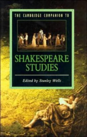 Cambridge Companion to Shakespeare Studies   1986 9780521318419 Front Cover