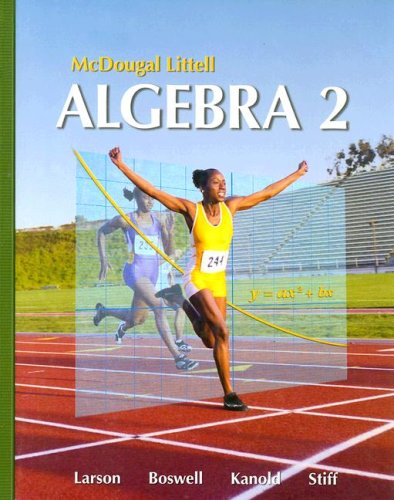 Algebra 2   2006 9780618595419 Front Cover
