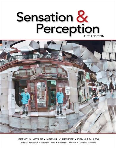 Sensation and Perception  5th 2017 9781605356419 Front Cover