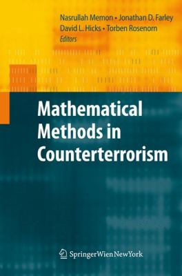 Mathematical Methods in Counterterrorism   2009 9783211094419 Front Cover