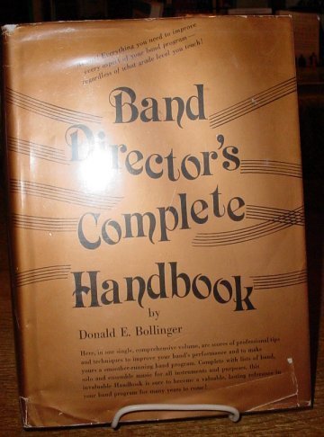 Band Director's Complete Handbook N/A 9780130554420 Front Cover