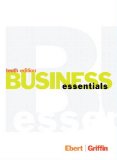 Business Essentials  10th 2015 9780133454420 Front Cover
