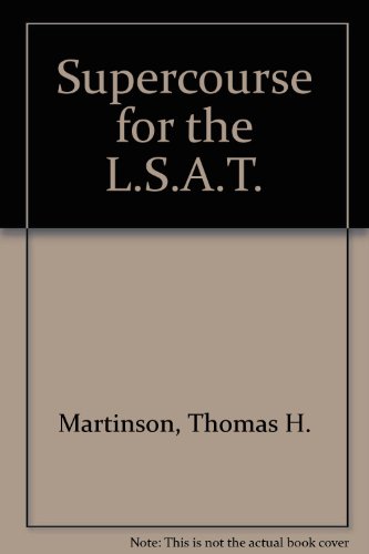 Supercourse for the LSAT 3rd 1991 9780138756420 Front Cover