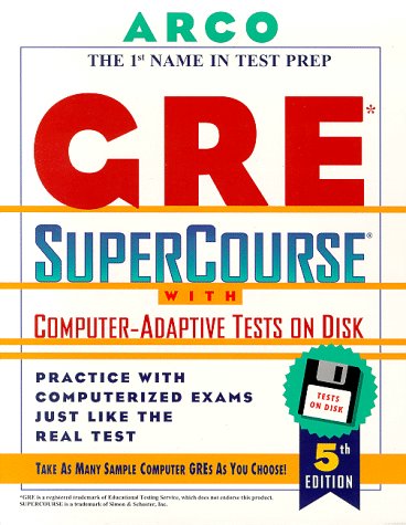 GRE Supercourse 4th 9780028603421 Front Cover
