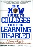 K and W Guide to Colleges for the Learning Disabled N/A 9780064610421 Front Cover