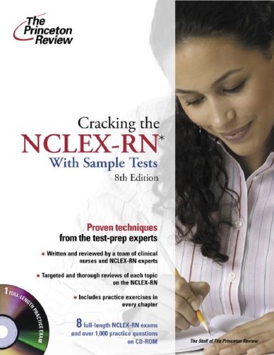 Cracking the NCLEX-RN with Sample Tests  8th 9780375765421 Front Cover