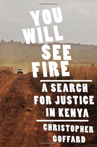 You Will See Fire A Search for Justice in Kenya  2012 9780393077421 Front Cover