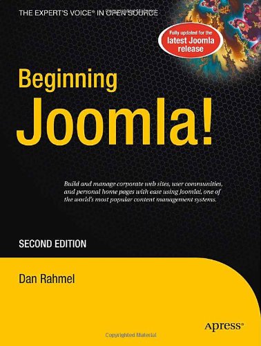 Beginning Joomla!  2nd 2009 9781430216421 Front Cover