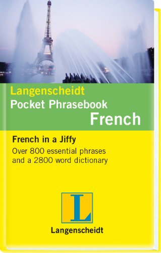 Langenscheidt Pocket Phrasebook French   2011 9783468989421 Front Cover
