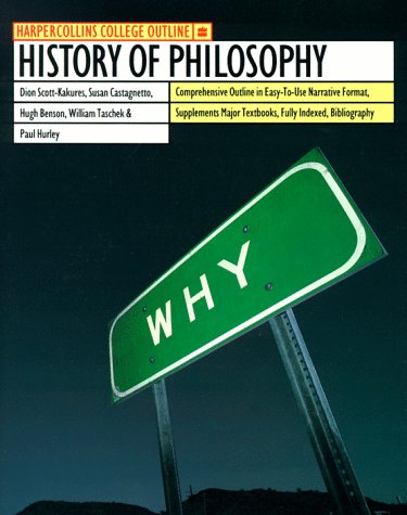History of Philosophy  N/A 9780064671422 Front Cover