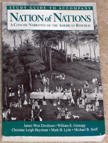 Nation of Nations Vol. 2 : A Concise Narrative of the American Republic 1st (Abridged) 9780070157422 Front Cover