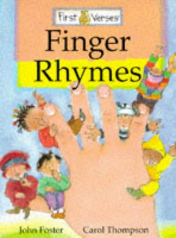 First Verses - Finger Rhymes   1996 9780192761422 Front Cover