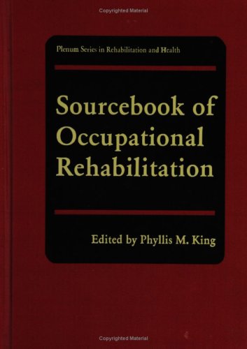 Sourcebook of Occupational Rehabilitation   1998 9780306458422 Front Cover