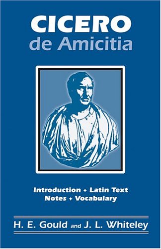 Cicero de Amicitia  N/A 9780865160422 Front Cover