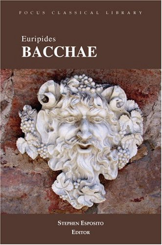 Bacchae   1997 9780941051422 Front Cover