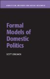 Formal Models of Domestic Politics   2013 9781107610422 Front Cover