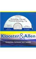 Klooster and Allen's General Ledger Software for Warren/Reeve/Duchac's Accounting, 23rd and Financial Accounting, 11th  23rd 2009 9780324664423 Front Cover
