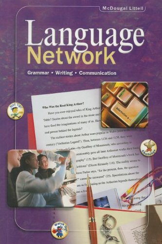 Language Network  Student Manual, Study Guide, etc.  9780395967423 Front Cover