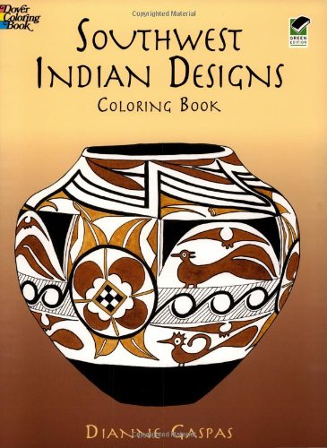 Southwest Indian Designs Coloring Book  N/A 9780486430423 Front Cover