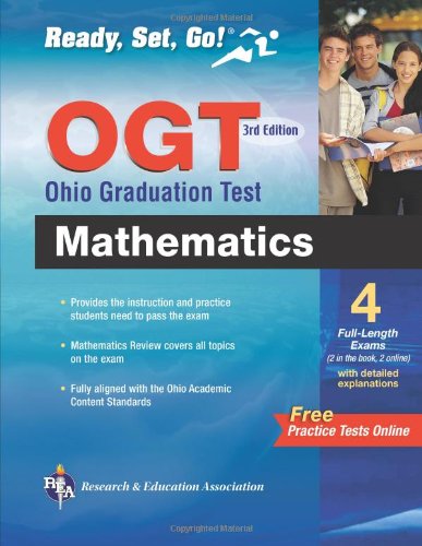 OGT Ohio Graduation Test Mathematics  3rd 2010 (Revised) 9780738609423 Front Cover