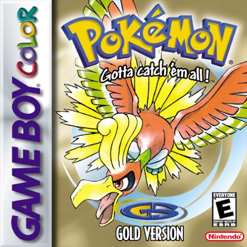 Pokemon Gold Game Boy Color artwork