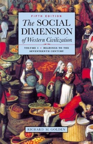 Social Dimension of Western Civilization  5th 2003 9780312397425 Front Cover
