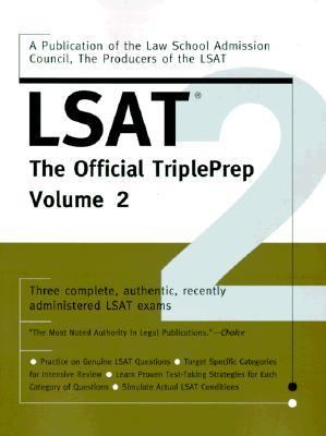 LSAT Triple Prep N/A 9780553066425 Front Cover