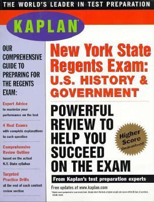 Kaplan New York Regents Exam U. S. History and Government N/A 9780684845425 Front Cover