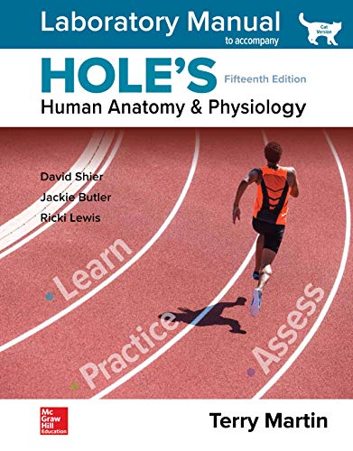 Laboratory Manual for Hole's Human Anatomy & Physiology Cat Version 15th 9781260165425 Front Cover