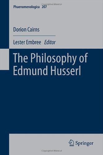 Philosophy of Edmund Husserl   2013 9789400750425 Front Cover