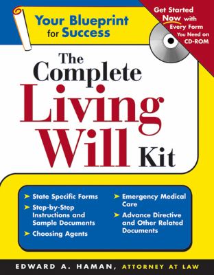 Complete Living Will Kit   2006 9781572485426 Front Cover