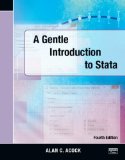 Gentle Introduction to Stata, Fourth Edition  4th 2014 (Revised) 9781597181426 Front Cover