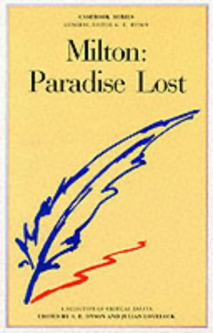 Milton: Paradise Lost   1973 9780333138427 Front Cover