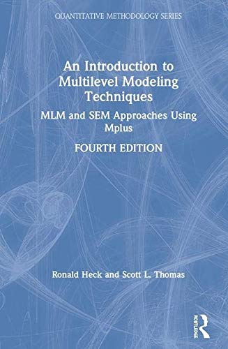 Introduction to Multilevel Modeling Techniques  N/A 9780367182427 Front Cover